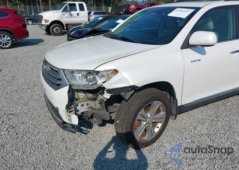 2011 Toyota Highlander Limited V6 из США, поврежденный, VIN 5TDDK3EH8BS082619